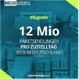 MRCHD 12 Mio Pakete pro Zustelltag